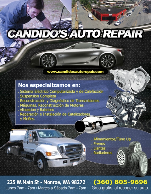 Candidos Automovil reparacion Monroe WA